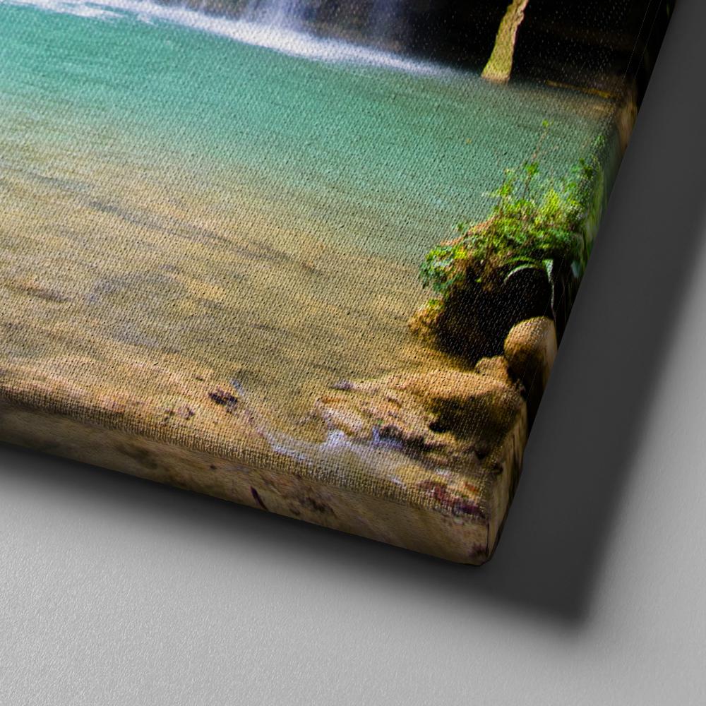 Waterfalls & The Lords Prayer Wall Art - Christian Canvas Wall Art