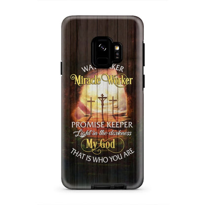 Way Maker Lyrics Three Crosses Phone Case - Scripture Phone Cases - Iphone Cases Christian