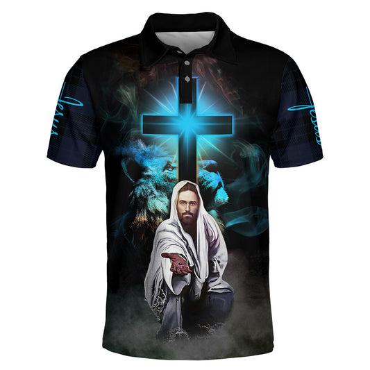 Way Maker Miracle Worker Promise Keeper Light In The Darkness My God Polo Shirt - Christian Shirts & Shorts