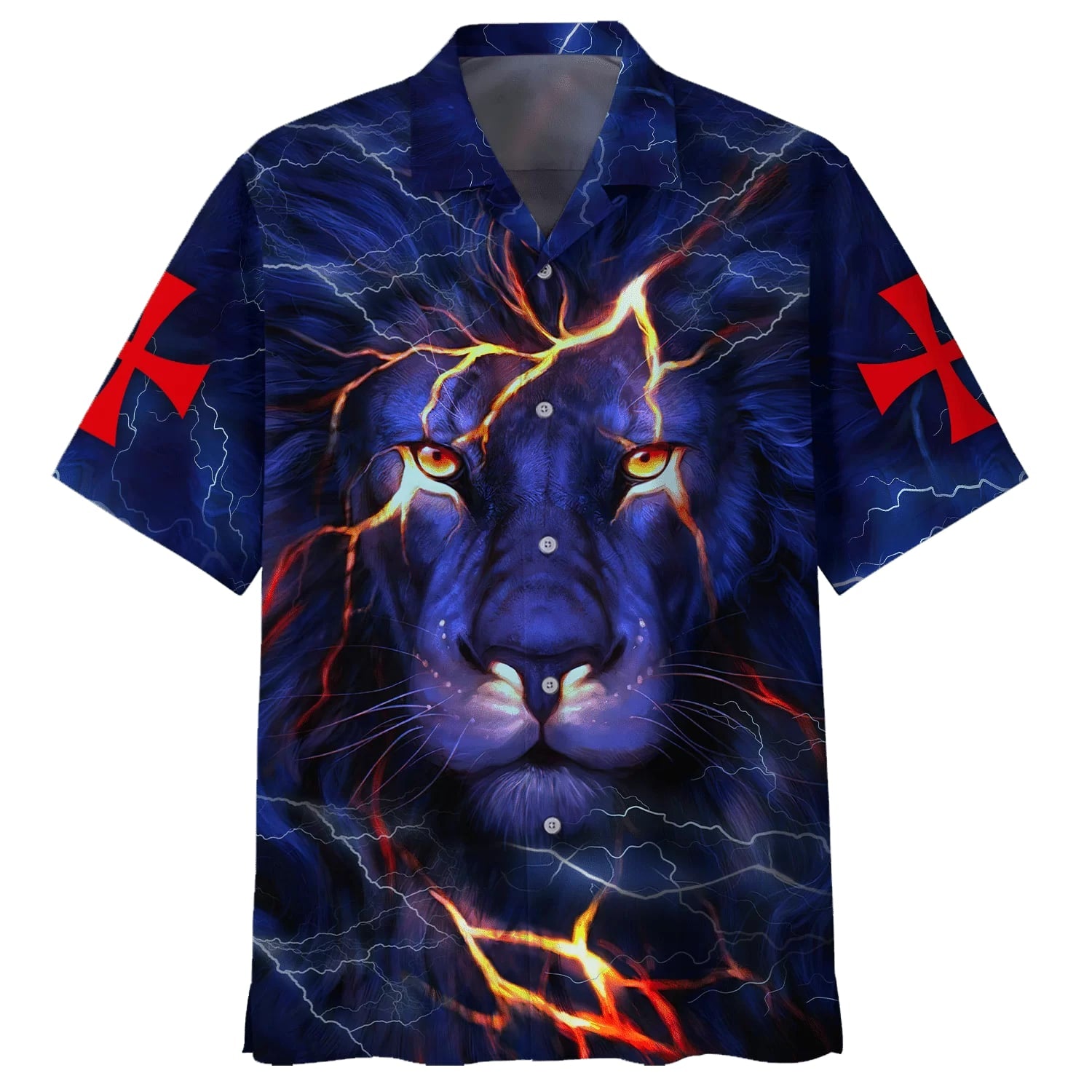 Way Maker Miracle Worker Promise Keeper Light In The Darkness My God That Is Who You Are Lion Hawaiian Shirt - Best Hawaiian Shirts - Christian Hawaiian Shirt