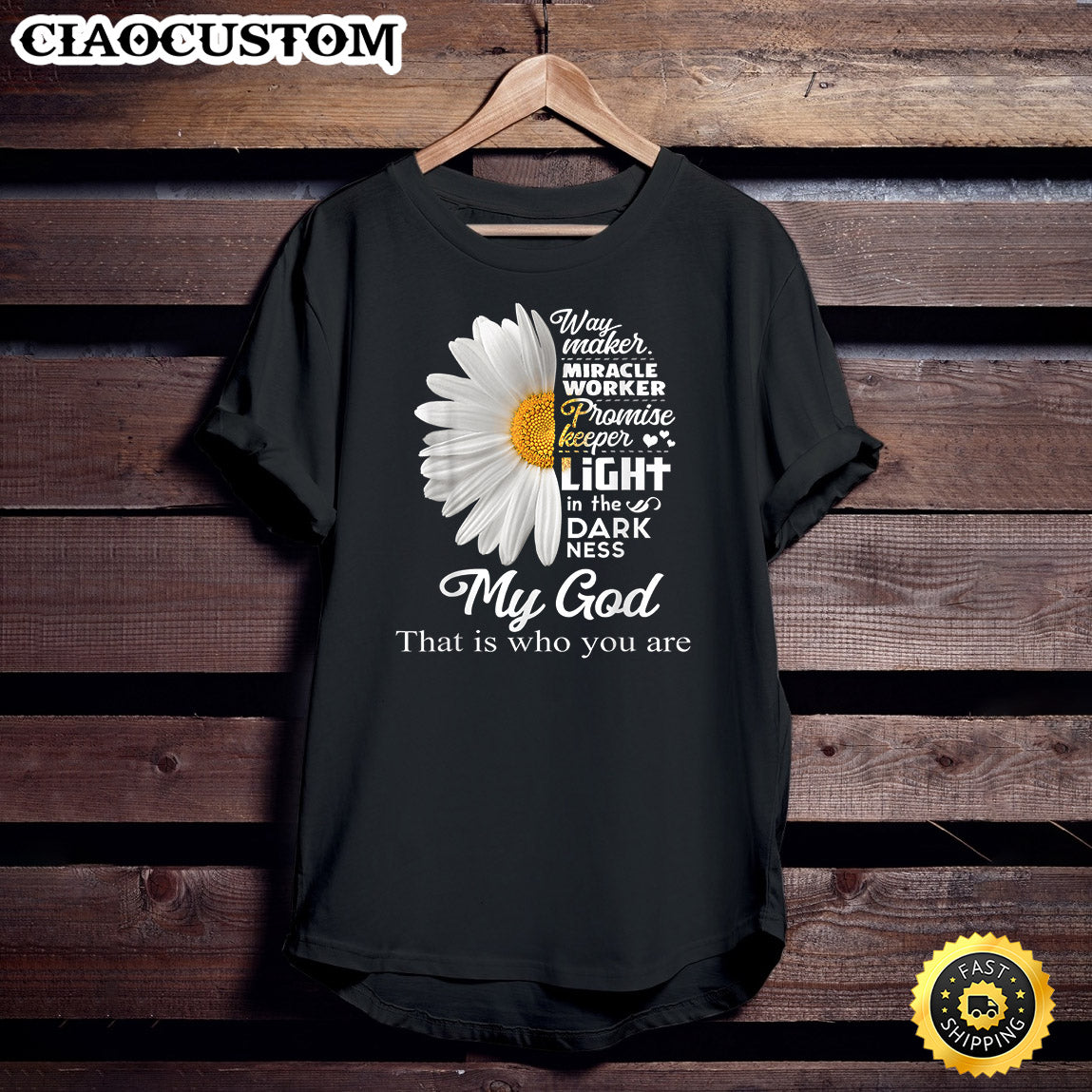 Way Maker Miracle Worker Promise Keeper Light Jesus Dais Unisex T Shirt - Men Women T-Shirts