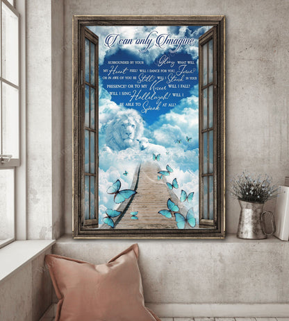 Way To Heaven - I Can Only Imagine - Heaven Portrait Canvas Prints - Canvas Decor Ideas