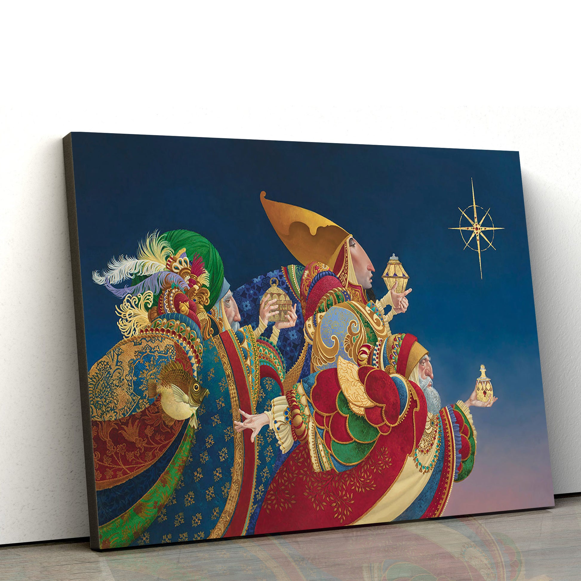We Three Kings Canvas Wall Art - Christmas Gift