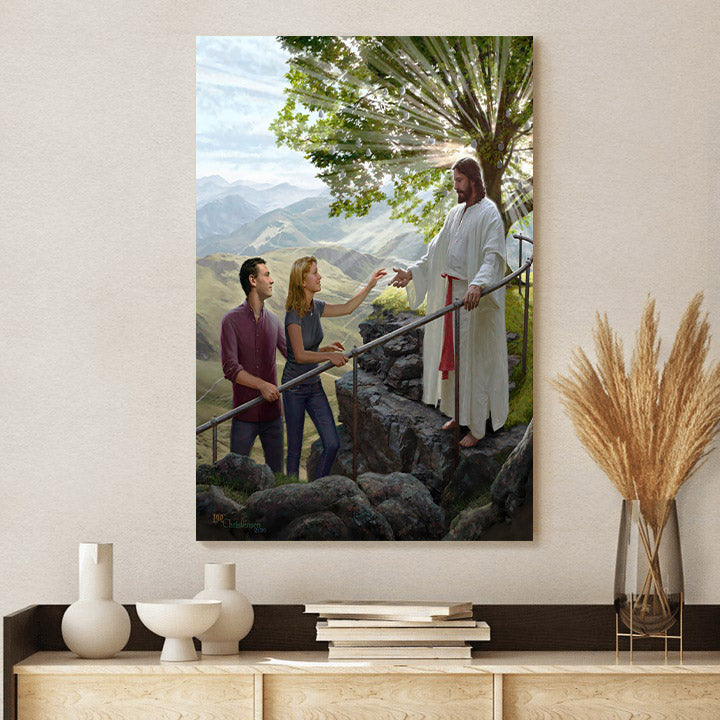 Well Done Canvas Picture - Jesus Canvas Wall Art - Christian Wall Art