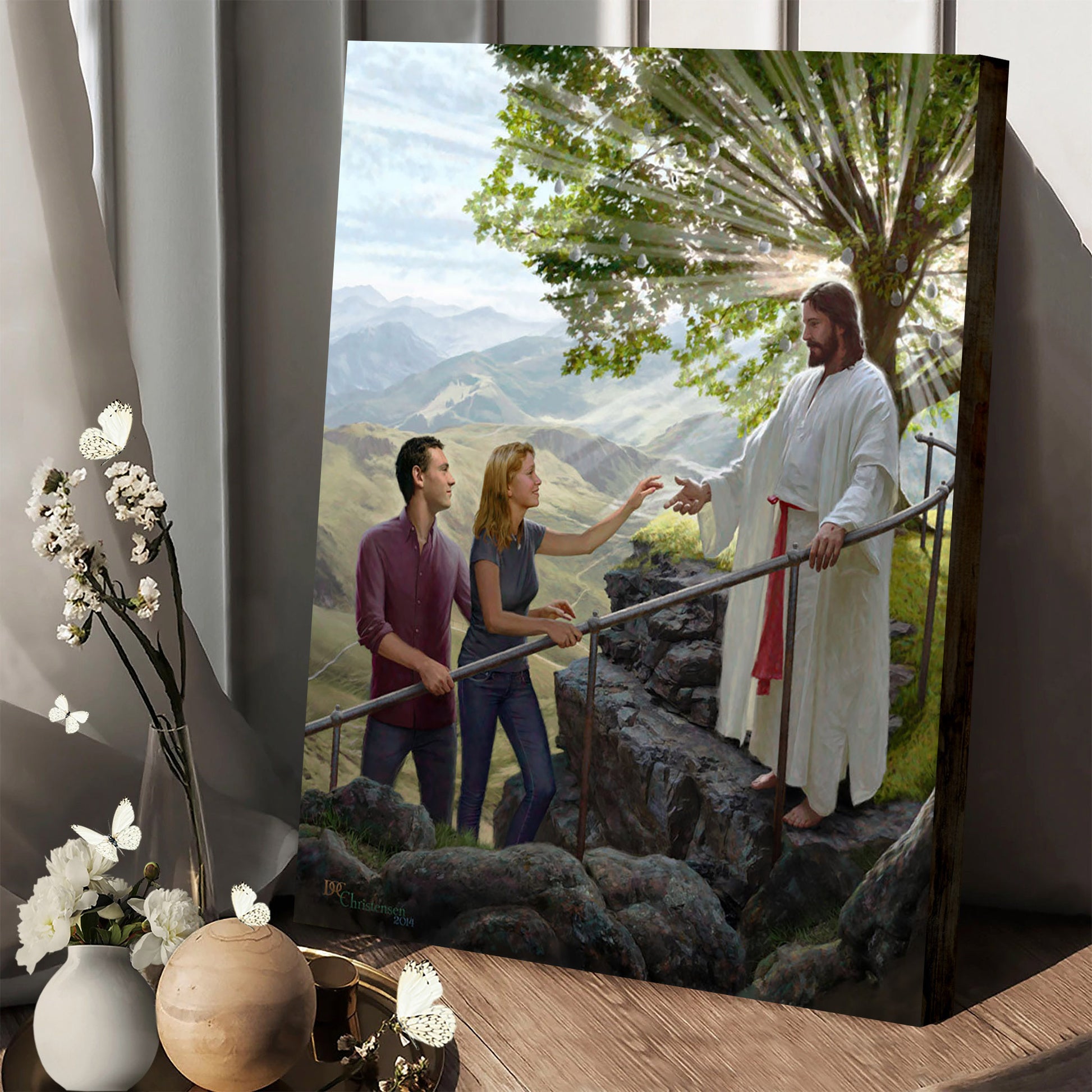 Well Done Canvas Picture - Jesus Canvas Wall Art - Christian Wall Art