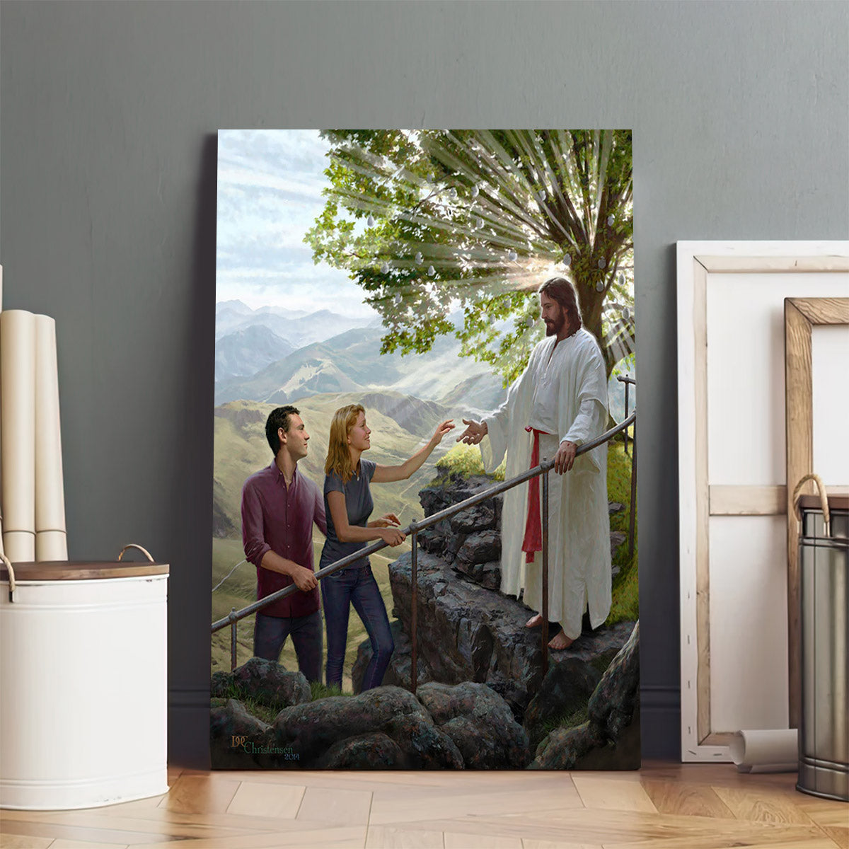 Well Done Canvas Picture - Jesus Canvas Wall Art - Christian Wall Art