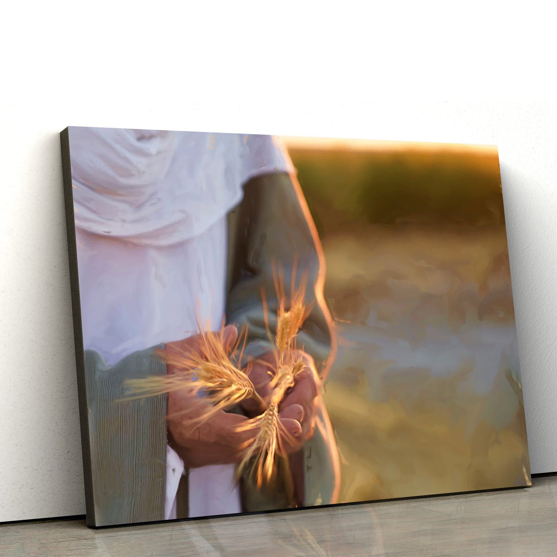 Wheat And Tares  Canvas Picture - Jesus Christ Canvas Art - Christian Wall Art