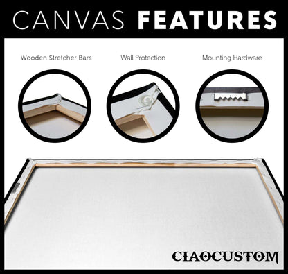 White Rose Vase Walking With Jesus Today I Choose Joy Canvas Wall Art - Jesus Canvas Pictures - Christian Wall Posters