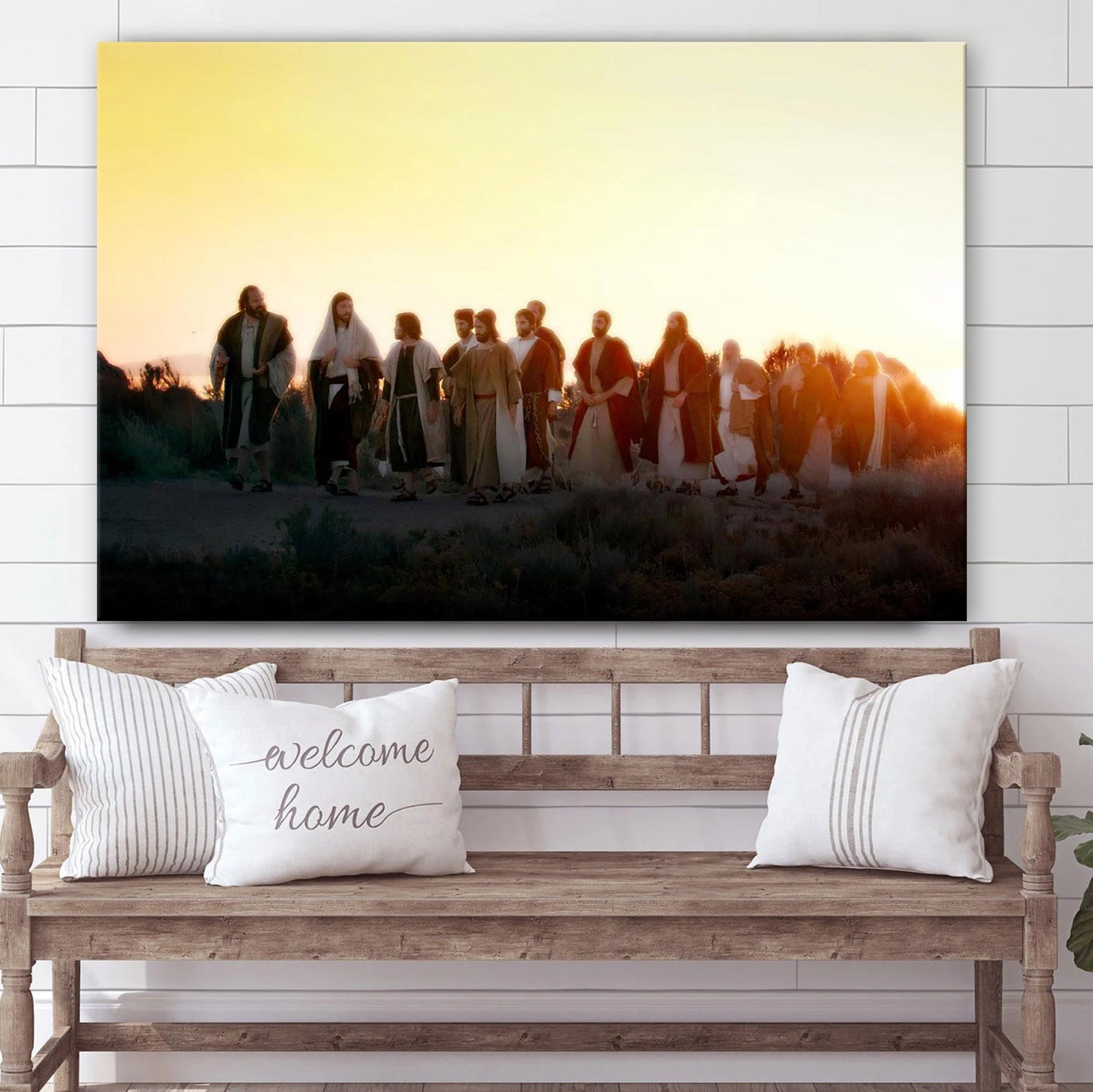 Whom Do Men Say That I Am Canvas Wall Art - Jesus Picture - Christian Wall Decor