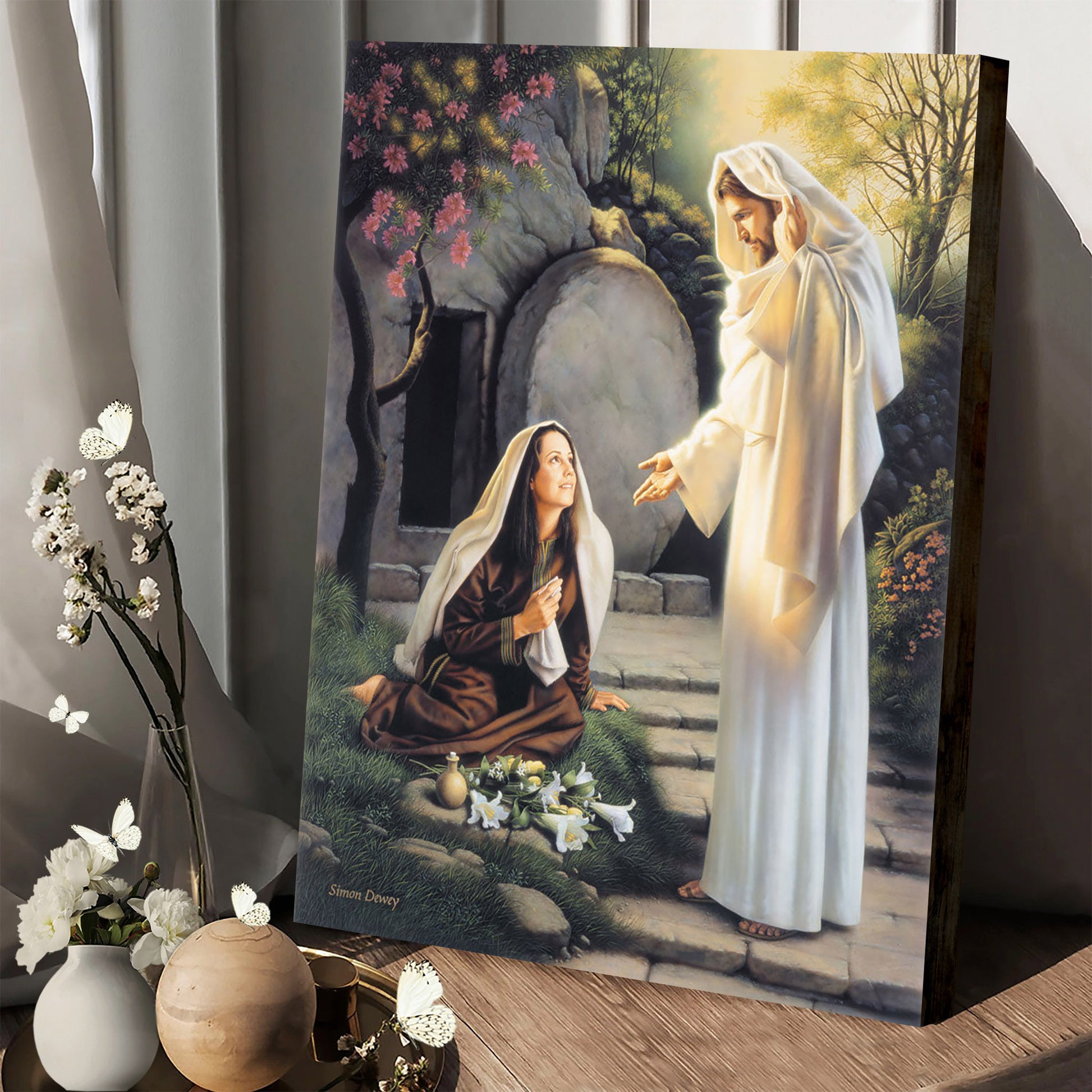 Why Weepest Thou Canvas Wall Art - Jesus Canvas Pictures - Christian Canvas Wall Art