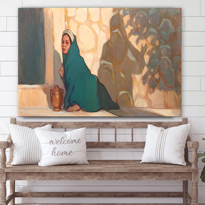 Why Weepest Thou Canvas Wall Art - Jesus Christ Picture - Canvas Christian Wall Art