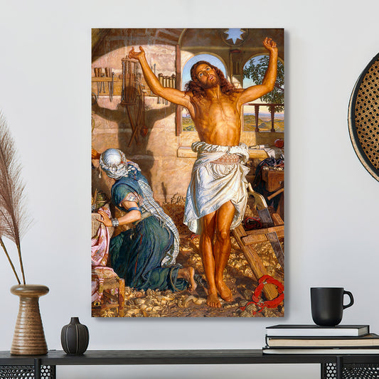 The Shadow of Death - Jesus Canvas Poster - Christian Wall Art - Christ Pictures - Christian Canvas Prints - Religious Wall Art Canvas - Ciaocustom