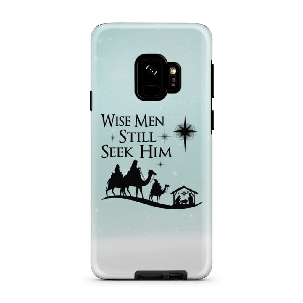 Wise Men Still Seek Him Christmas Phone Case - Inspirational Bible Scripture iPhone Cases