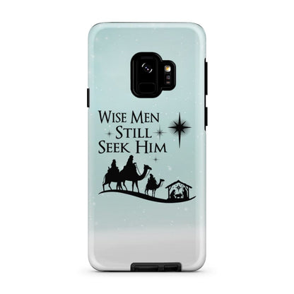 Wise Men Still Seek Him Christmas Phone Case - Inspirational Bible Scripture iPhone Cases