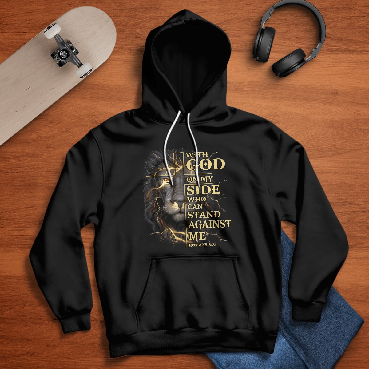 With God On My Side Who Can Stand Against Me T-Shirt, God T-Shirt, Jesus Sweatshirt Hoodie, Faith T-Shirt