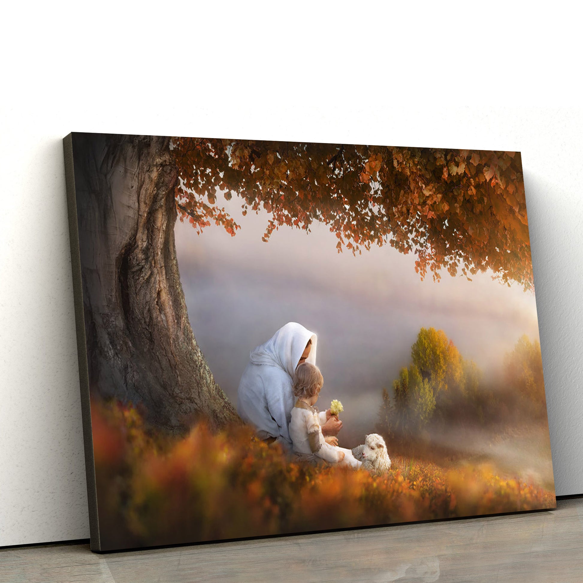 With Promise Canvas Picture - Jesus Canvas Wall Art - Christian Wall Art