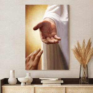 Within Our Grasp Canvas Picture - Jesus Christ Canvas Art - Christian Wall Canvas