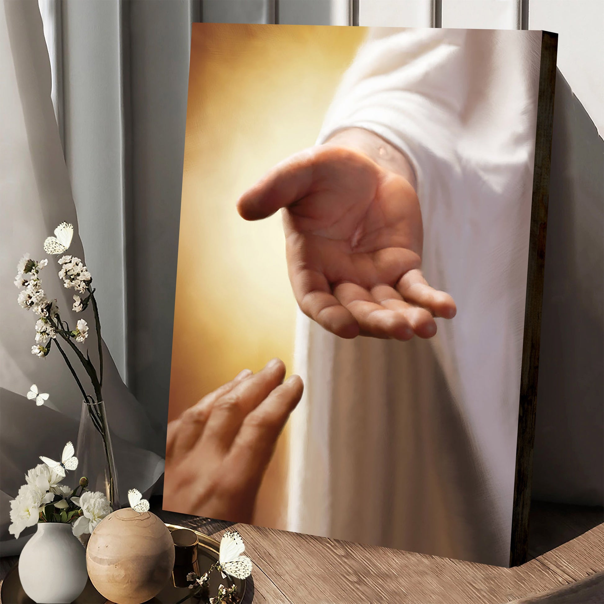 Within Our Grasp Canvas Picture - Jesus Christ Canvas Art - Christian Wall Canvas