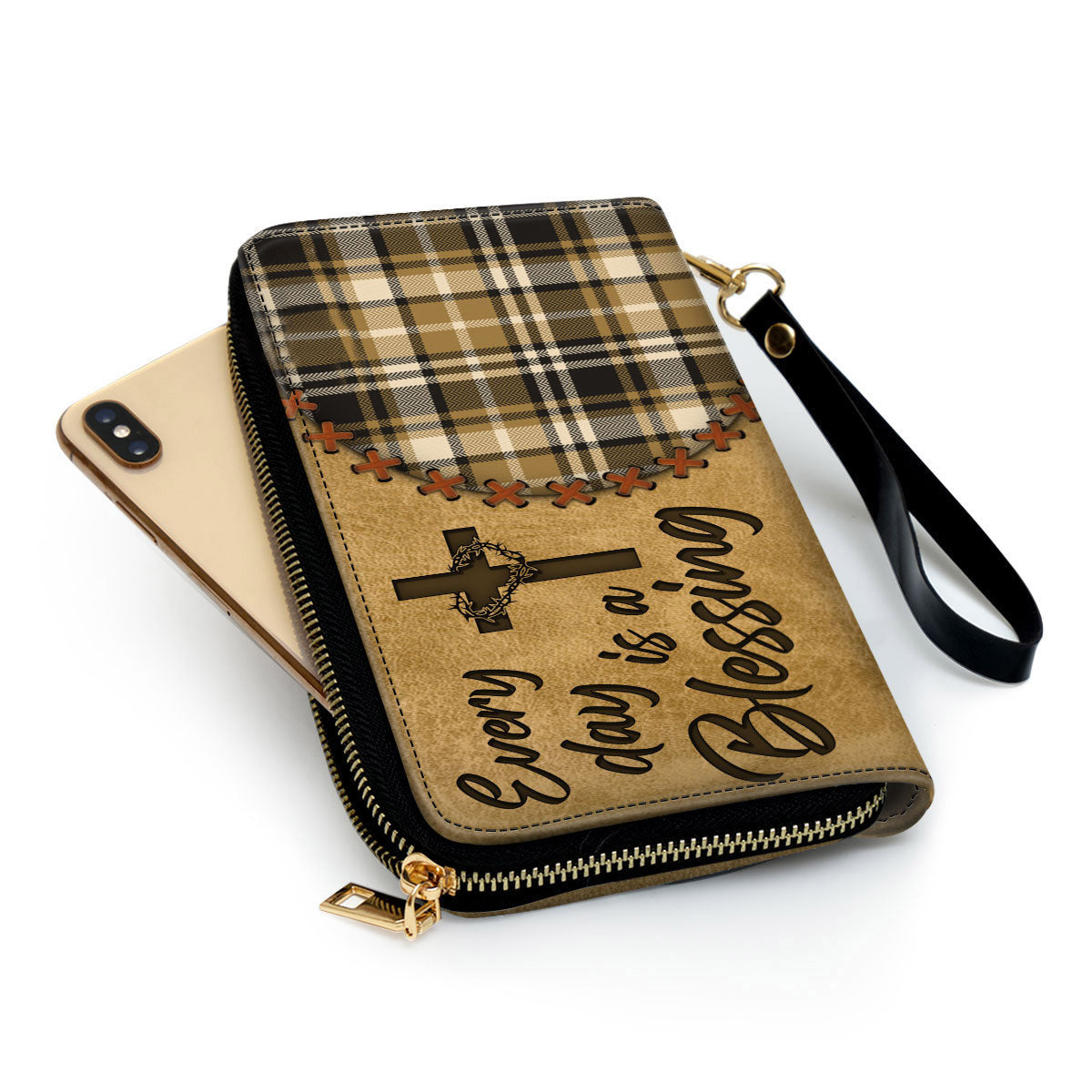 Women Clutch Purse - Every Day Is A Blessing - Lovely Christian Clutch Purse