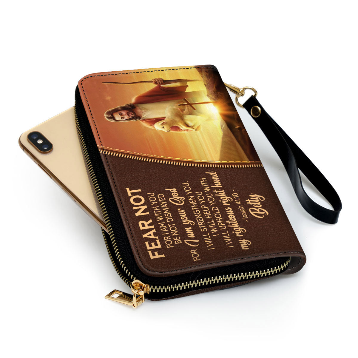 Women Clutch Purse - For I Am Your God - Personalized Clutch Purse