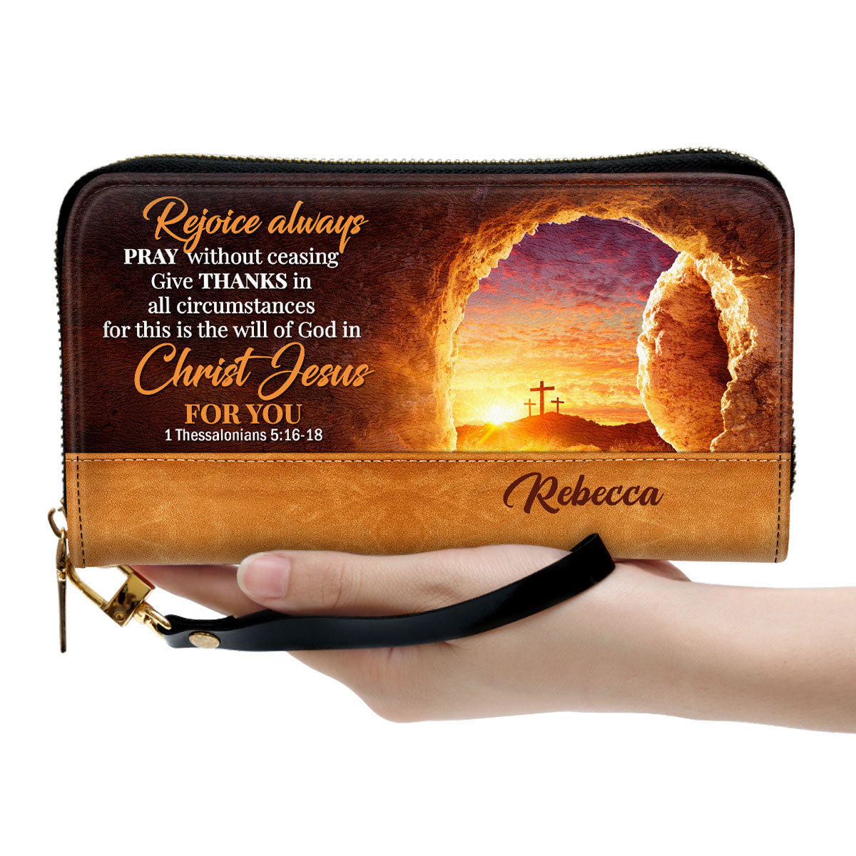 Women Clutch Purse - For This Is The Will Of God In Christ Jesus For You - Awesome Personalized Clutch Purse