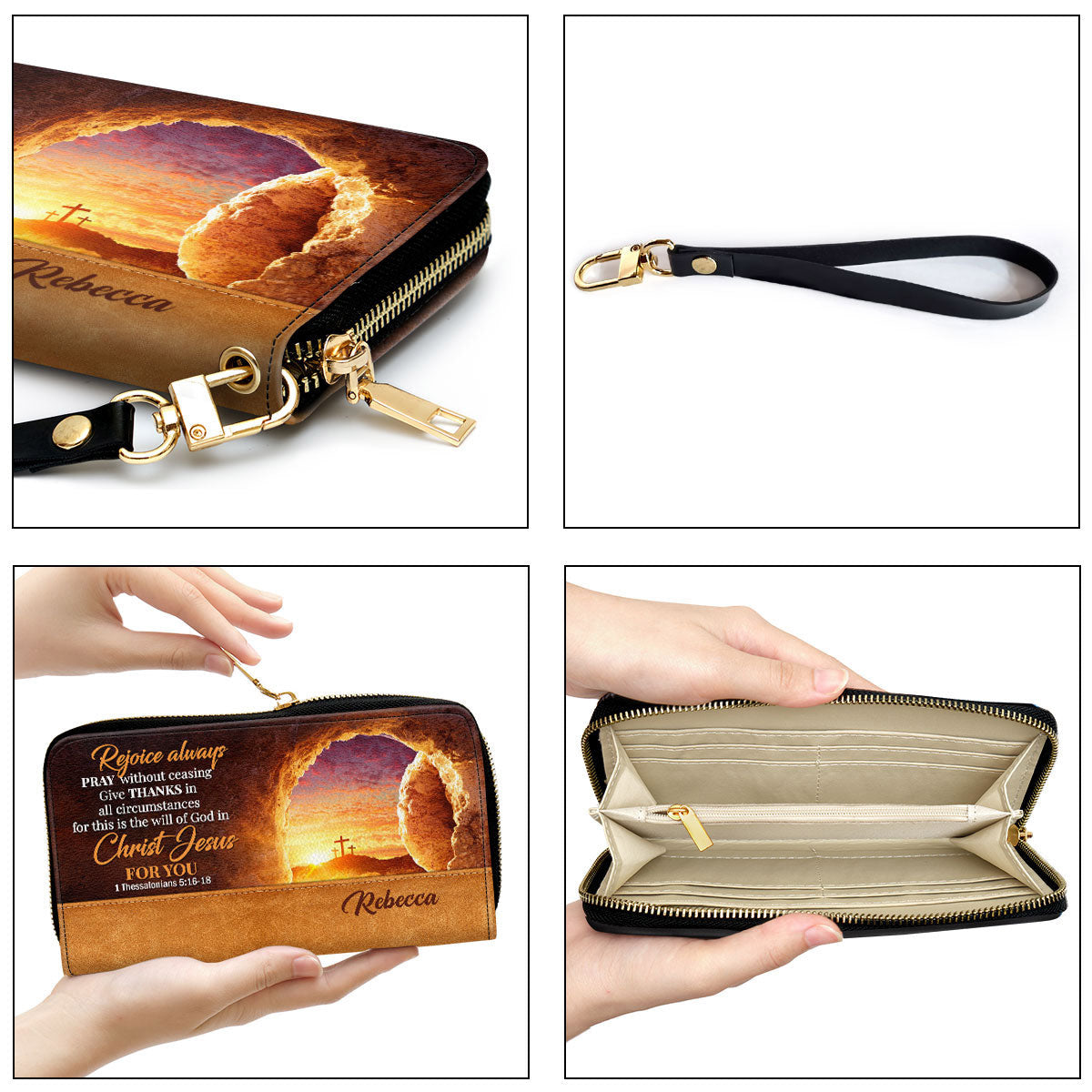 Women Clutch Purse - For This Is The Will Of God In Christ Jesus For You - Awesome Personalized Clutch Purse