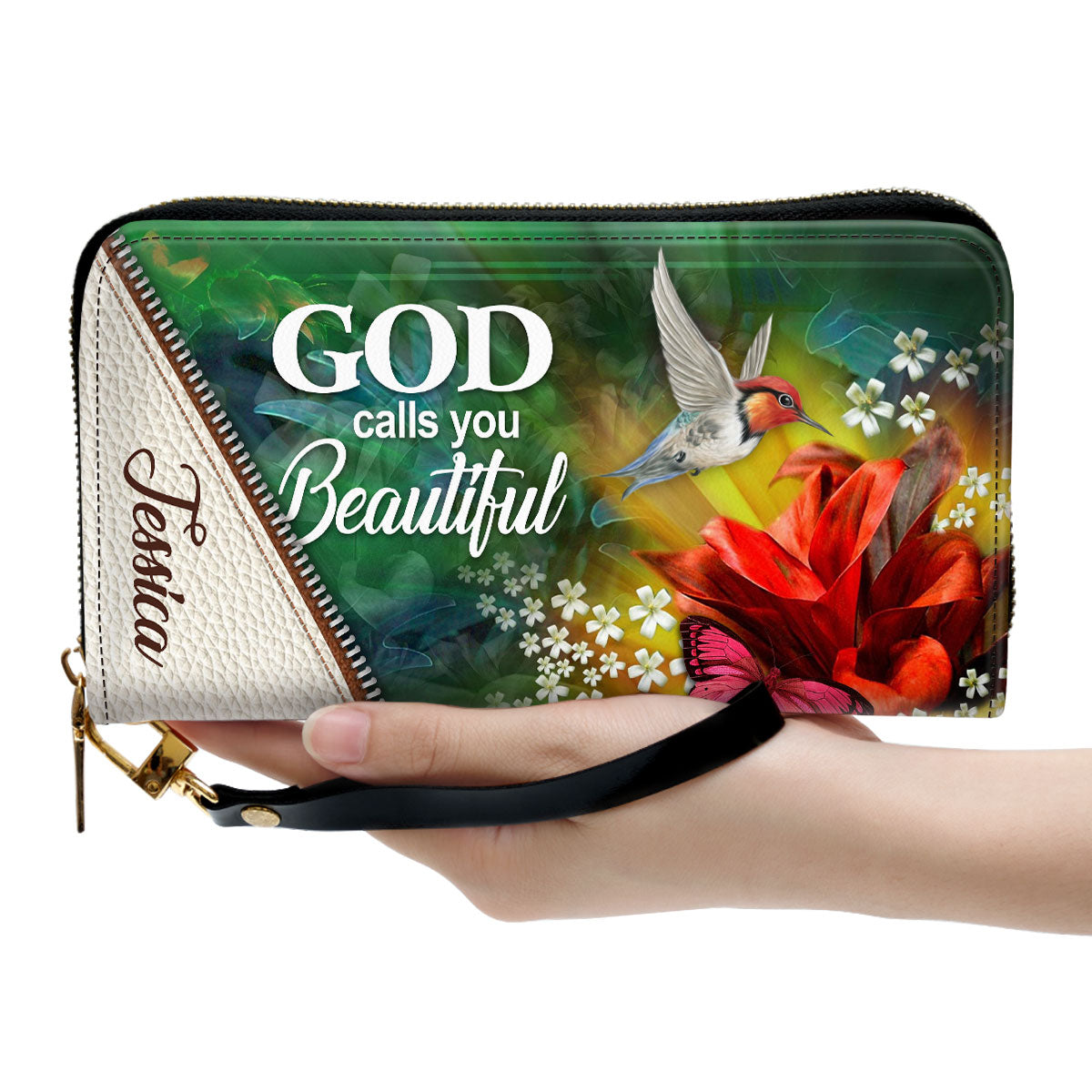 Women Clutch Purse - God Calls You Beautiful - Unique Christian Clutch Purse