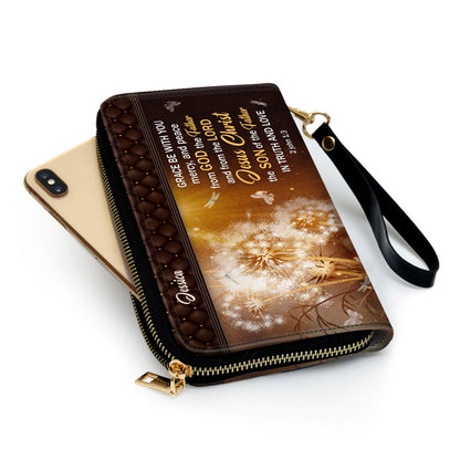 Women Clutch Purse - Grace Be With You - Awesome Personalized Clutch Purse