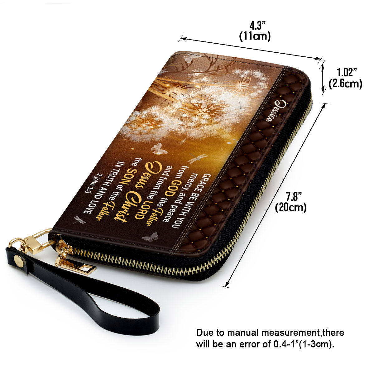 Women Clutch Purse - Grace Be With You - Awesome Personalized Clutch Purse