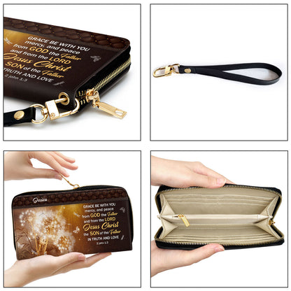 Women Clutch Purse - Grace Be With You - Awesome Personalized Clutch Purse