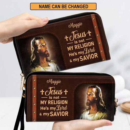 Women Clutch Purse - Jesus Is My Lord And My Savior - Awesome Personalized Clutch Purse