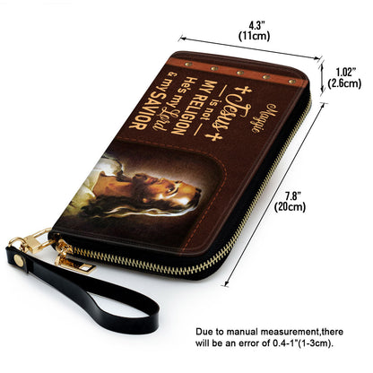 Women Clutch Purse - Jesus Is My Lord And My Savior - Awesome Personalized Clutch Purse