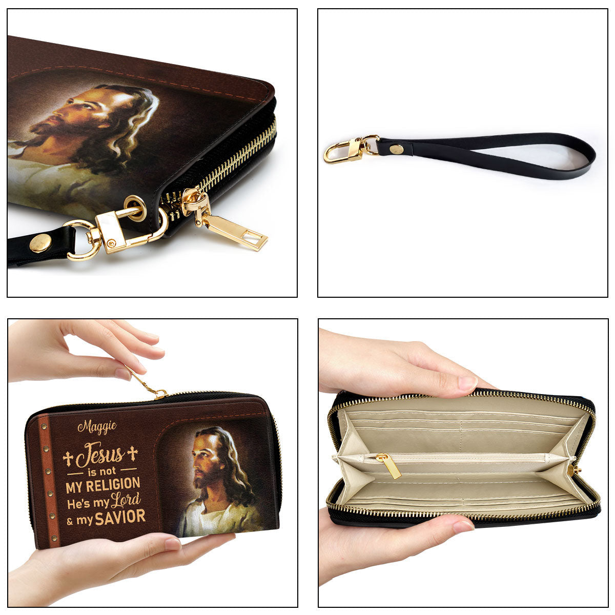 Women Clutch Purse - Jesus Is My Lord And My Savior - Awesome Personalized Clutch Purse