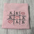 Xoxo Tic Tac Toe Valentines Embroidered Crewneck, Women's Embroidered Sweatshirts