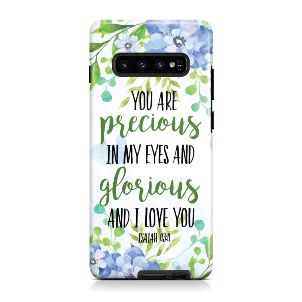 You Are Precious In My Eyes Isaiah 434 Phone Case - Scripture Phone Cases - Iphone Cases Christian