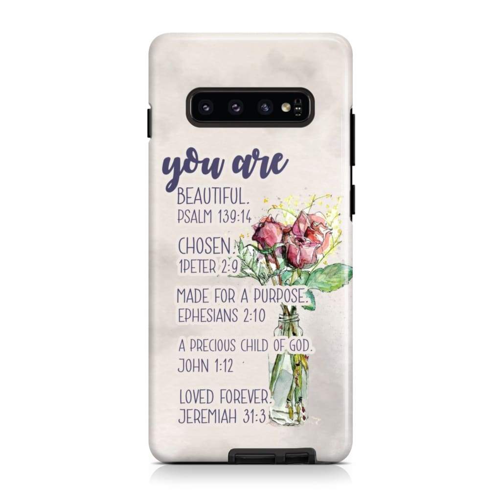 You Are Who God Says You Are Bible Verse Phone Case Christian Phone Cases - Scripture Phone Cases - Iphone Cases Christian