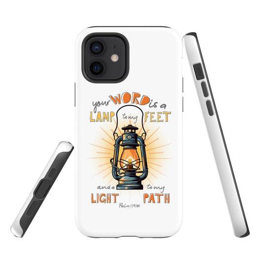 Your Word is a Lamp to My Feet Psalm 119105 Christian Phone Case - Bible Verse IPhone & Samsung Cases