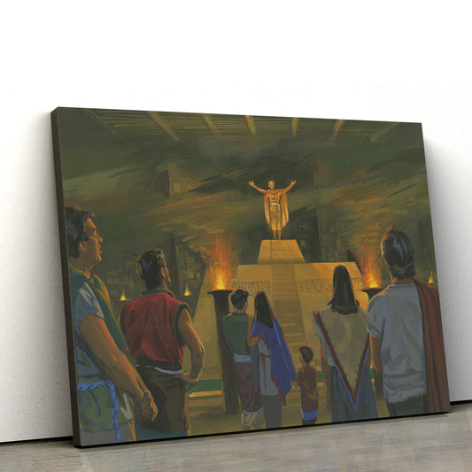 Zoramites And The Rameumptom Canvas Pictures - Christian Paintings For Home - Religious Canvas Wall Decor