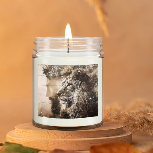 Lion Of Judah - Scented Candles - Scented Soy Candle - Natural Candle - Soy Wax Candle 9oz - Ciaocustom