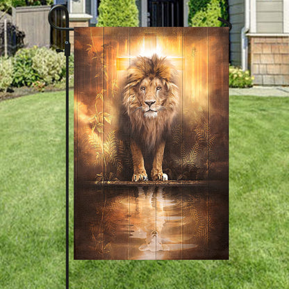 Jesus And Lamb Flag - Christian's Flag - Garden Decor - Garden Flag Stand - Christian Gift - Ciaocustom