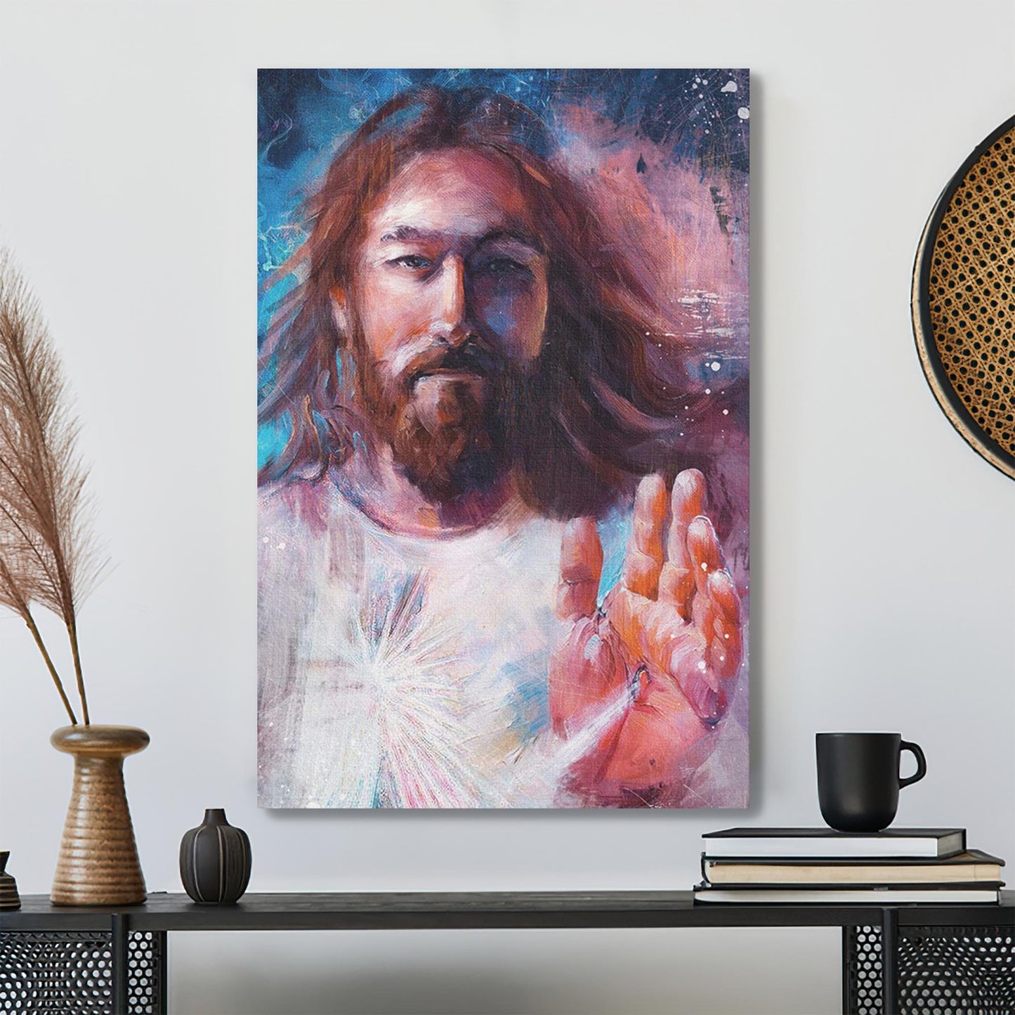 Beautiful Picture Jesus - Bible Verse Canvas - Scripture Canvas Wall Art - Ciaocustom