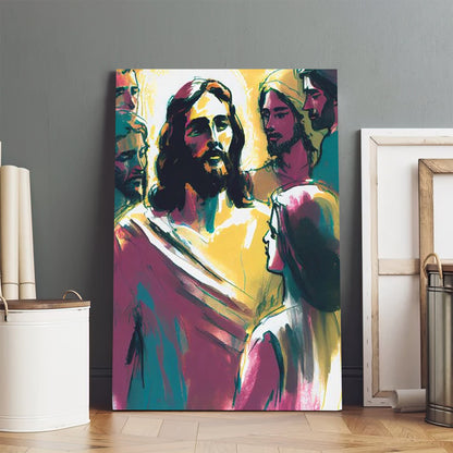 jesus Picture - Jesus Canvas Art - Christian Wall Canvas