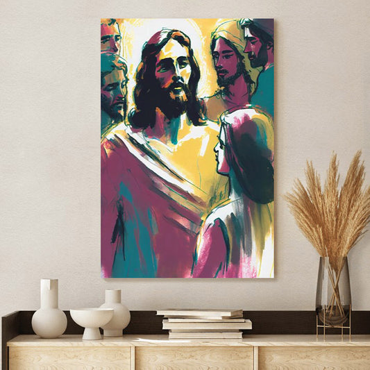 jesus Picture - Jesus Canvas Art - Christian Wall Canvas