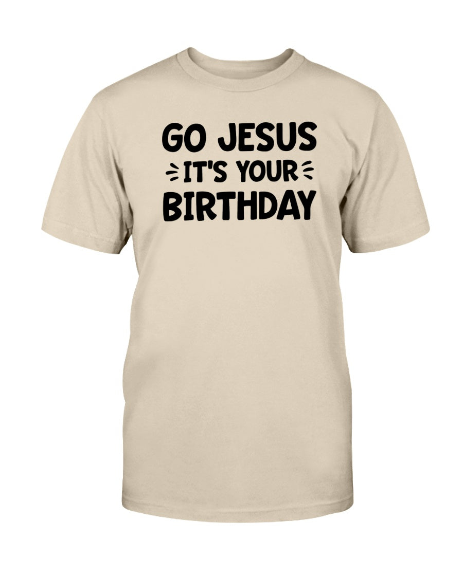 Go Jesus Tee Shirts For Women - Christian Shirts for Women - Religious Tee Shirts