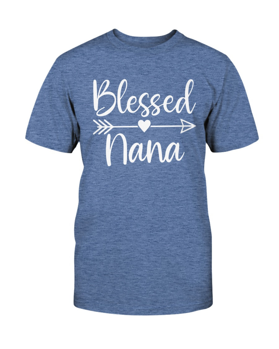 Blessed Nana Arrow Tee Shirts For Women - Christian Shirts for Women - Religious Tee Shirts