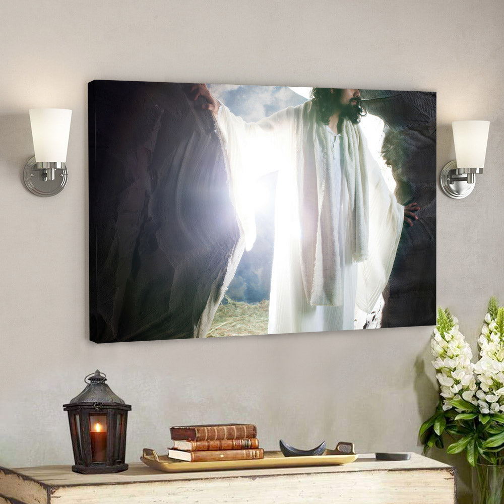 The Risen Christ Canvas - Jesus Pictures - Jesus Canvas - Jesus Wall Art - Christ Pictures - Christian Canvas Prints - Gift For Christian - Ciaocustom