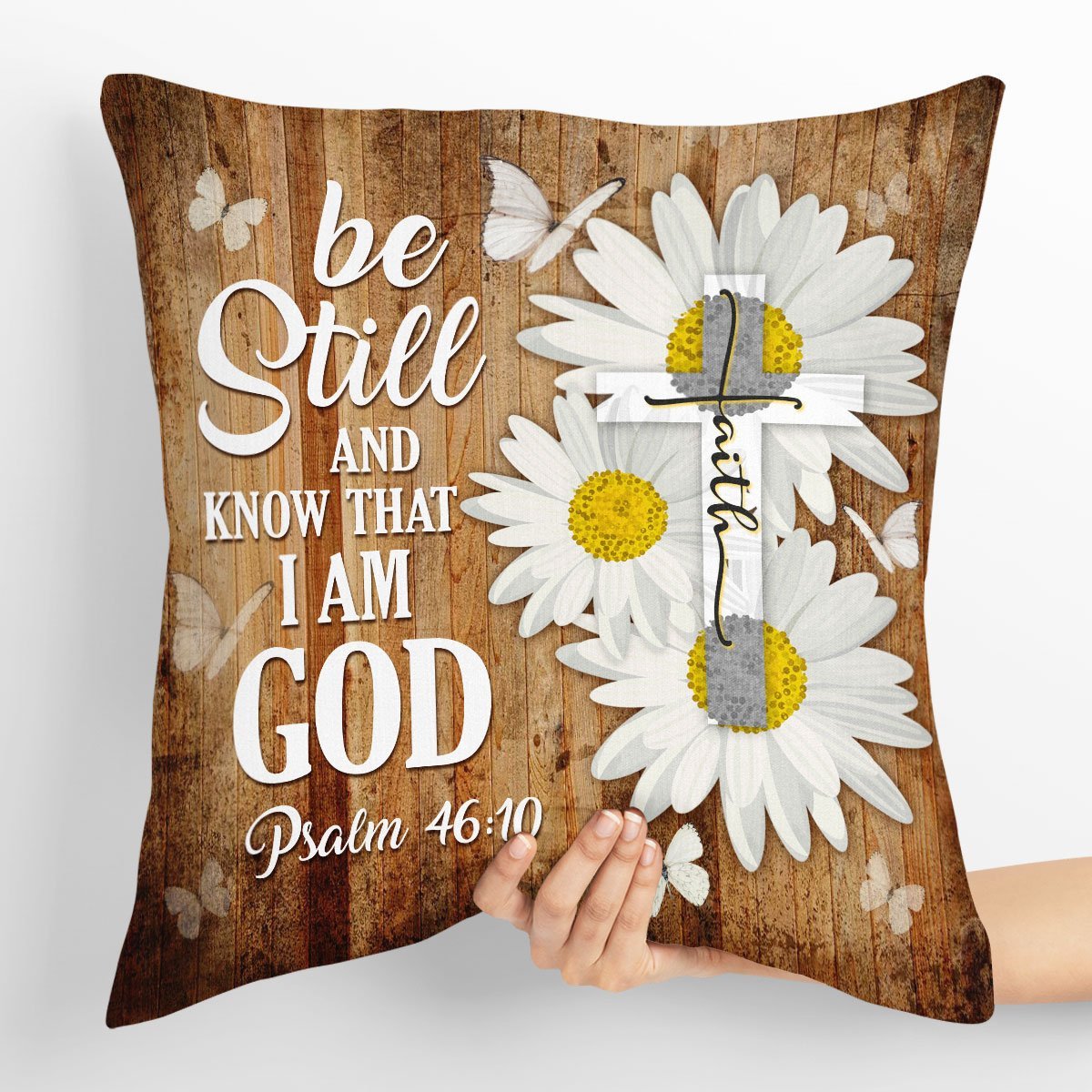 Special Throw Pillow - Be Still And Know That I Am God HO4 - 3