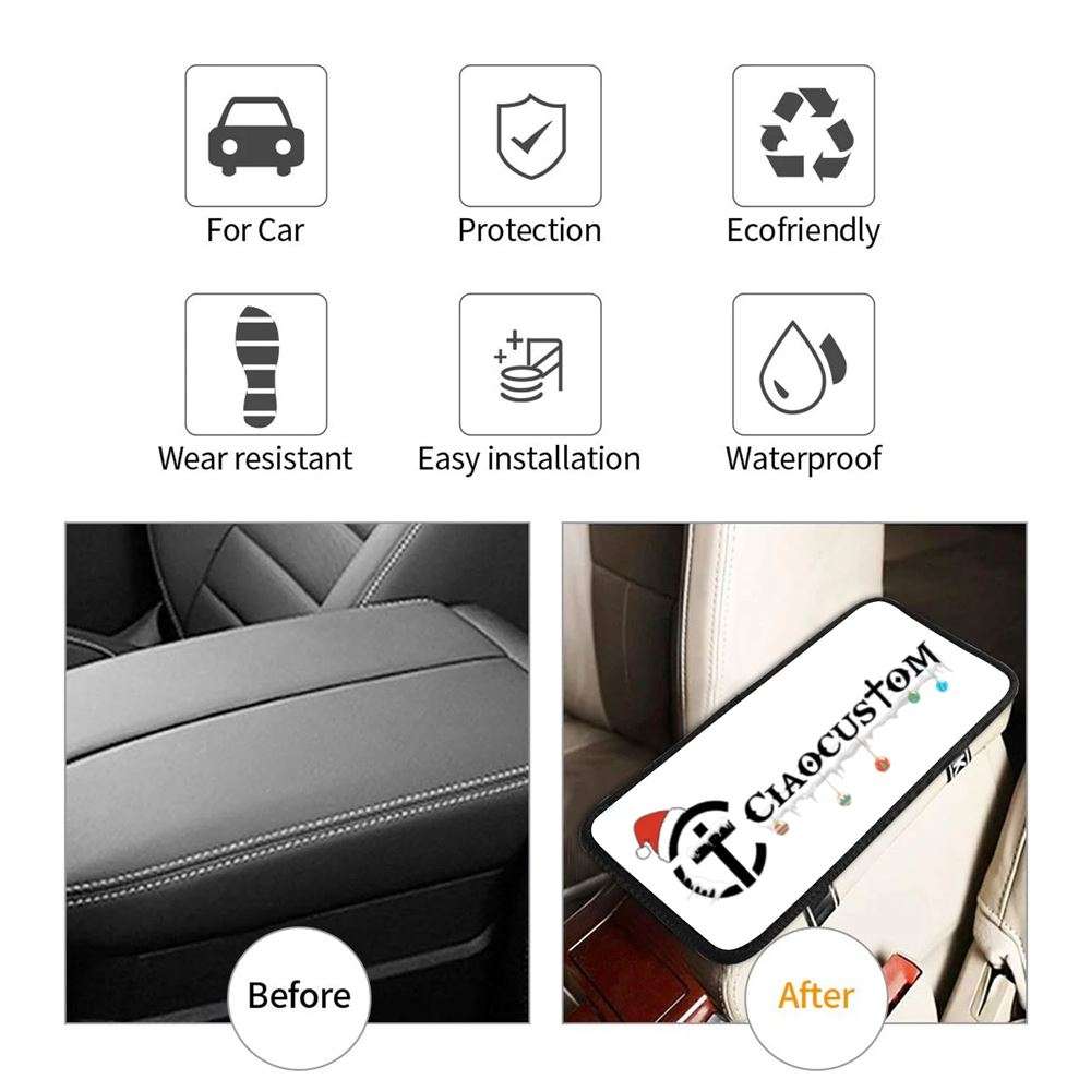 Piano Your Talent Is God's Gift To You Seat Box Cover, Inspirational Car Center Console Cover, Christian Car Interior Accessories