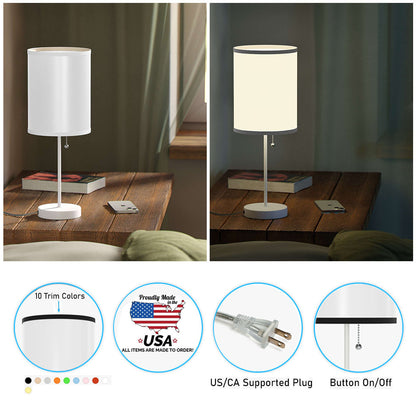 The Feet Of Jesus Table Lamp - Touch Of Faith Large Table Lamp - Christian Table Lamp Prints - Religious Table Lamp Art